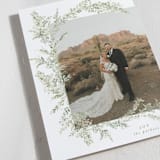 "joyful greenery" - Holiday Cards in Moss by Phrosné Barwood - Detail