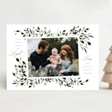 "Winter Foliage" - Holiday Cards in Wreath by Leah Bisch - Front
