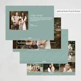 "Winter Foliage" - Holiday Cards in Wreath by Leah Bisch - Back of Card Options