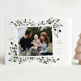 "Winter Foliage" - Holiday Cards in Wreath by Leah Bisch - Folded Card