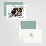 "Winter Foliage" - Holiday Cards in Wreath by Leah Bisch - Assembled