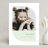 "The Curve" - Holiday Cards in Mint by AK Graphics - Front