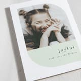 "The Curve" - Holiday Cards in Mint by AK Graphics - Detail