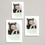"The Curve" - Holiday Cards in Mint by AK Graphics - Formats Available