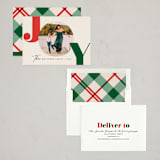 "Black Tie" - Holiday Cards in Mistletoe by Karidy Walker - Assembled
