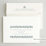 "Stamped Blooms" - Holiday Cards in Frost by Amy Kross - FREE Recipient Addressing