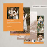 "christmas nostalgia" - Holiday Cards in Sunset by Sumak Studio - Back of Card