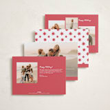 "Howdy Holidays" - Holiday Cards in Snow by Megan Davis - Back of Card Options