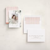 "Tossed" - Holiday Cards in Sage by Eve Schultz - Assembled