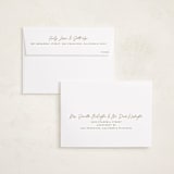 "Tossed" - Holiday Cards in Sage by Eve Schultz - FREE Recipient Addressing
