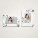 "Tossed" - Holiday Cards in Sage by Eve Schultz - Photo Orientation Options