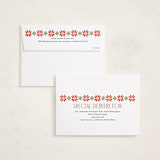 "Cozy Knit Christmas" - Holiday Cards in Linen by Karidy Walker - FREE Recipient Addressing