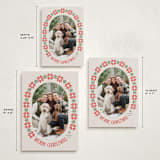 "Cozy Knit Christmas" - Holiday Cards in Linen by Karidy Walker - Formats Available