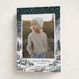 "Snowy Night" - Holiday Cards in Midnight by Jenna Holcomb - Folded Card