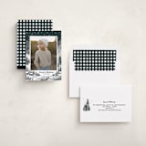 "Snowy Night" - Holiday Cards in Midnight by Jenna Holcomb - Assembled