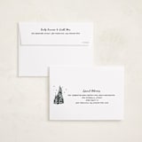 "Snowy Night" - Holiday Cards in Midnight by Jenna Holcomb - FREE Recipient Addressing