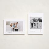 "Merry Holidays" - Holiday Cards in Poinsettia by Erica Krystek - Photo Orientation Options
