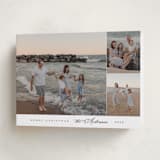 "Elegant Trio" - Holiday Cards in Snow by Nicole Walsh - Folded Card