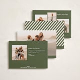 "Mostly Good" - Holiday Cards in Forest by Roxy Cervantes - Back of Card Options