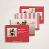 "Telluride" - Holiday Cards in Candy Cane by Kristie Kern - Back of Card Options