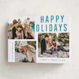 "Telluride" - Holiday Cards in Wintermint by Kristie Kern - Folded Card