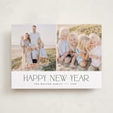 "serif" - Holiday Cards in Pine by JoAnn Jinks - Front