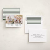 "serif" - Holiday Cards in Pine by JoAnn Jinks - Assembled