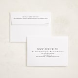 "serif" - Holiday Cards in Charcoal by JoAnn Jinks - FREE Recipient Addressing