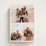 "happy trio" - Holiday Cards in Snowflake by Angela Thompson - Folded Card