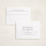 "signed with love" - Holiday Cards in Cookies & Cream by Carolyn Nicks - FREE Recipient Addressing