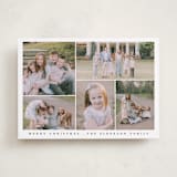 "Classic Gallery" - Holiday Cards in Snowfall by Angela Thompson - Front