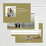 "Lush Forest" - Holiday Cards in Coast by Morgan Ramberg - Back of Card Options