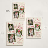 "Laughing All the Way" - Holiday Cards in Rudolph’s Nose by Erin German - Formats Available