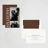 "Bold Joyful" - Holiday Cards in Myrrh by Kamala Nahas - Assembled