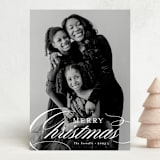 "Classic holiday" - Holiday Cards in Snowfall by Susan Asbill - Front