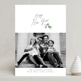 "Understated Pine Swag" - Holiday Cards in Snow by Erika Firm - Front