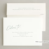 "Casual" - Holiday Cards in Frost by Everett Paper Goods - FREE Recipient Addressing