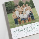 "Christmas Together" - Holiday Cards in Evergreen by Kimberly FitzSimons - Detail