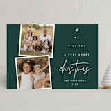 "Very Merry" - Holiday Cards in Forest by Kelly Schmidt - Front