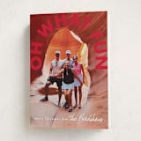 "bold fun" - Holiday Cards in Holly Berry by Karidy Walker - Folded Card