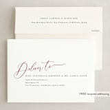 "Sweeping" - Holiday Cards in Crimson by Melanie Kosuge - FREE Recipient Addressing