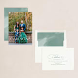 "our name" - Holiday Cards in Snowfall by Leah Ragain - Assembled