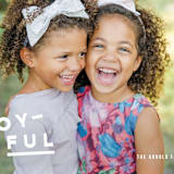 "Joyful Type" - Holiday Cards in Snow by Sydney Newsom - Detail