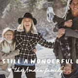 "still wonderful" - Holiday Cards in Snow by Sara Hicks Malone - Detail