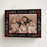 "Sparkly Bows" - Holiday Cards in Festive by Makewells - Folded Card