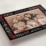 "Sparkly Bows" - Holiday Cards in Festive by Makewells - Detail