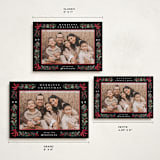"Sparkly Bows" - Holiday Cards in Festive by Makewells - Formats Available