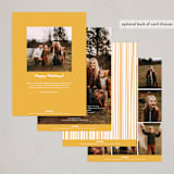 "jubilance" - Holiday Cards in Eggnog by Laura Bercovich - Back of Card Options