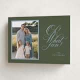 "Family Traditions" - Holiday Cards in Evergreen by Erin Hodges - Folded Card