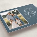 "Family Traditions" - Holiday Cards in Bluebird by Erin Hodges - Detail